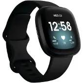 Fitbit Versa 3 - Zwart/Zwart