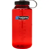 Nalgene Waterfles Wide Mouth 1000 ml Red