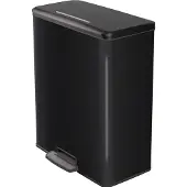 Curver Decobin Prullenbak - 65L - Rechthoekig - Zwart