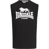 Lonsdale Shirt 'Clopton' zwart / wit