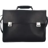 Harold's Country Briefcase L 41 cm laptop compartiment schwarz