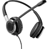 Sennheiser IMPACT SC 668: Premium stereo-hoofdtelefoon met dubbele microfoon en hoofdband, geschikt voor Narro