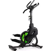Zipro CLIMBER - Crosstrainer & Stepper 2-in-1 - Magnetisch - 120kg Belasting - Compact - Hartslag - Groen/Zwart