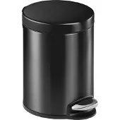 Durable - 341058 - Abfallbehälter mit Tritt 5 l metall anthrazit 341058 Afvalemmer 5 l (Ø x h) 20.5 cm x 29 cm Metaal, Kunststof Antraciet-grijs 1