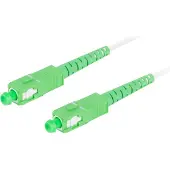 Lanberg FO-SASA-SS21-0100-WH Fiber Patchk. SM SC/APC-SC/APC SIMPLEX 10m G657A2