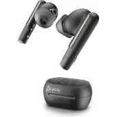 HP Poly Voyager Free 60+ UC Carbon Black Earbuds + BT700 USB-C-adapter + oplaadcase met touchscreen