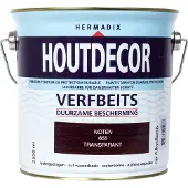 Hermadix Houtdecor Transparant Noten 655 2,5 LTR