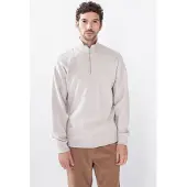 Sissy-Boy Beige sweater met rits | Maat: S