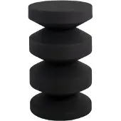 Kick Collection Bijzettafel Nio - Metaal - Rond - Zwart