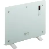 Camry Design Glazen LCD-Convectorkachel Met Afstandsbediening - 1500 W