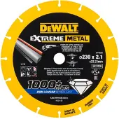 DeWalt Diamantschijf Dt40255-qz Extreme Metal - Metaal - 230x2,1x22,23mm