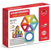 Magformers Basic Plus Set - 30 Onderdelen - - OneSize - Magnetisch speelgoed