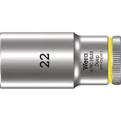 Wera 8790 HMB Deep Hand- en Machinedop met 3/8"-aandrijving, 22 x 64 mm - 05004544001