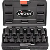 Vigor V2404N Spiraalgroef-dopsleutelinzet