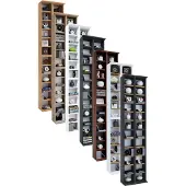 Hioshop Almera wandkast 24 vakkenKernnoten decor.