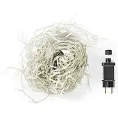 Nampook IJspegelverlichting transparant snoer | 180 LED lampjes | warm wit