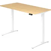 Hjh OFFICE PRO XBHM 16 WW - Esdoorn 160 x 80 Tafelhoogte I Elektrisch in hoogte verstelbaar