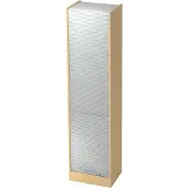 Hjh OFFICE PRO SIGNA R50 RE - Esdoorn/Zilver Roldeurkast Hoogte van de map | 5 OH Rail handvat (kunststof)