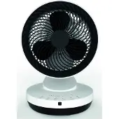 Stylies Ventilateur et chauffage de table Gemma 2000 W Noir et Blanc