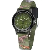 Jacques Farel Kwartshorloge Dinosaurushorloge, KSB 989 Horloge, kinderhorloge, ideaal ook als cadeau, met dinosauriermotief
