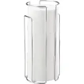 Wenko Toilet-voorraadrollenhouder Wandhouder Chroom, voor 3 wieltjes