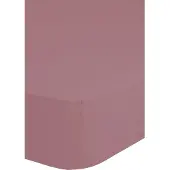 Hip Hoeslaken - katoen satijn - oudroze - 140x200 cm