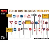 Mini art Nederlandse verkeersborden 1930-40's