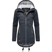 Ragwear Winterjas 'Zuzka' navy / bruin