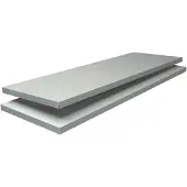 Schulte Legbord, voor legbordstelling, 1200 x 400 mm, wit, 2 stuks