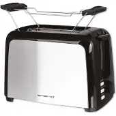 Emerio Broodrooster - 750W Toaster met 2 Sleuven - RVS - TO-123924 Zilverkleurig