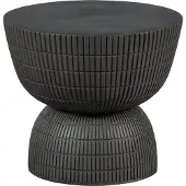 Woood Samson Bijzettafel - Fiber Clay - Coffee - 35x40x40