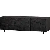 Woood Counter TV-Meubel - Mango - Zwart - 50x160x45