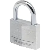 Masterlock 50mm - 25mm hardened steel shackle, 7mm diam. - double locking - 5-pin - 9150EURD