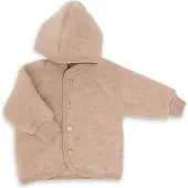 Engel Vest - Wol - Zandmelange - - 62/68 - Vesten