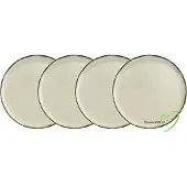 Kitchen Trend - Ontbijtbord 19 cm Creme Ocean - Set van 4