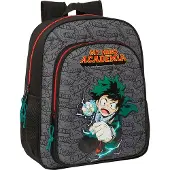 Safta My Hero Academia 15l 27x33x10 Cm Backpack Grijs Kinderen