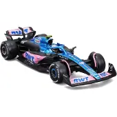 Bburago Voertuig Bburago 1/43 Racing 2023 F1 Alpine met helm Gasly