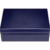 Windrose Sieraden-bewaring 'Merino' donkerblauw