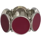 Behave - rekarmband gekleurd - bordeaux accenten - trendy statement