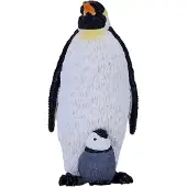 Mojo Fun Keizerpinguïn met jong, 3 jaar oud, SEALIFE, zwart, wit, polyvinylchloride (PVC)