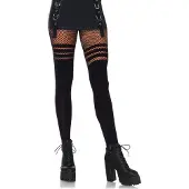 Leg avenue Naadloze ondoorzichtige faux thigh high
