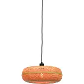 Good&Mojo Bamboe LED Hanglamp Palawan | 1X E27 Max 40W | Natural/Black