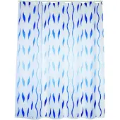 MSV Douchegordijn – Waterdicht en Antibacterieel Douchegordijn van 100% Polyester – Schimmelwerend met Oeko-Tex Certificering