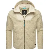Ragwear Funktionele fleece-jas 'Adar' crème / lichtbeige