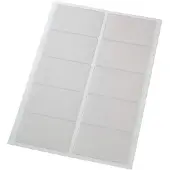 Eichner Doorzichtige tas, zelfklevend, Visitekaartjes, 100 st.