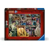 Ravensburger Disney Villainous: Cruella de Vil en beeldje 1000-delige puzzel voor volwassenen - 12001124 - Handgemaakt gereedschap Gemaakt in Dui