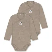 Normani Rompertje/body beige / gemengde kleuren