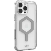 Uag Plyo Backcover MagSafe voor de Apple iPhone 16 Pro Max - Ice / Silver