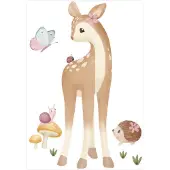 Little Dutch Muurstickers | Fairy Garden