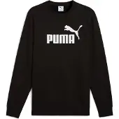 Puma Sportsweatshirt 'ESS No. 1' zwart / offwhite